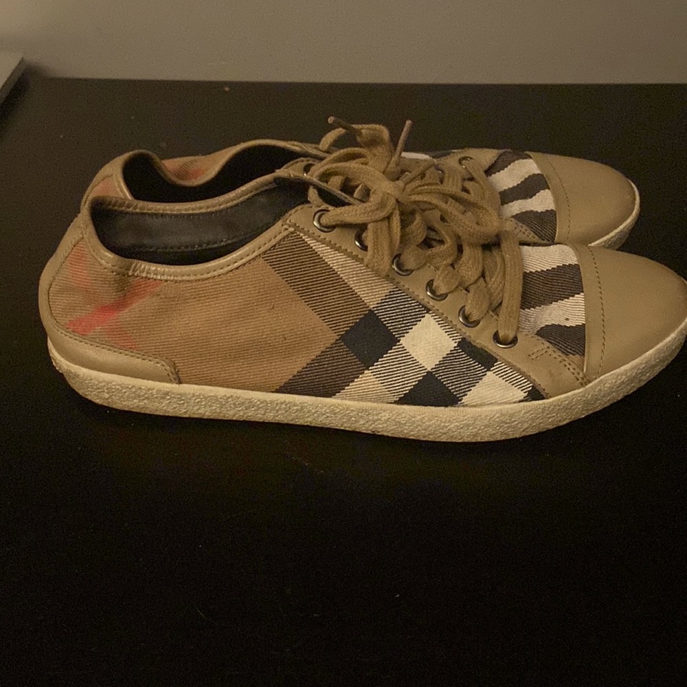 Vintage Classic print Burberry Sneakers